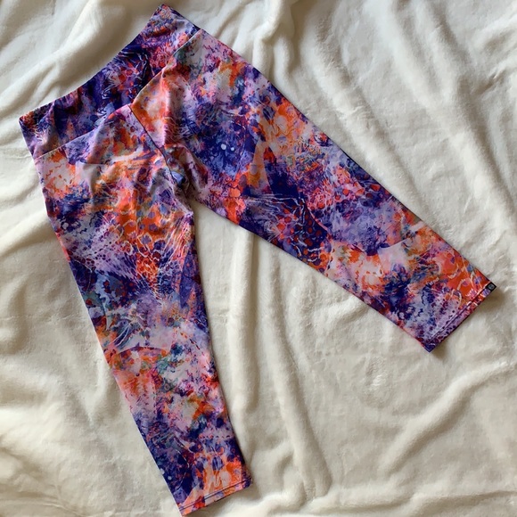 ONZIE multicolored legging yoga pant - Picture 4 of 8